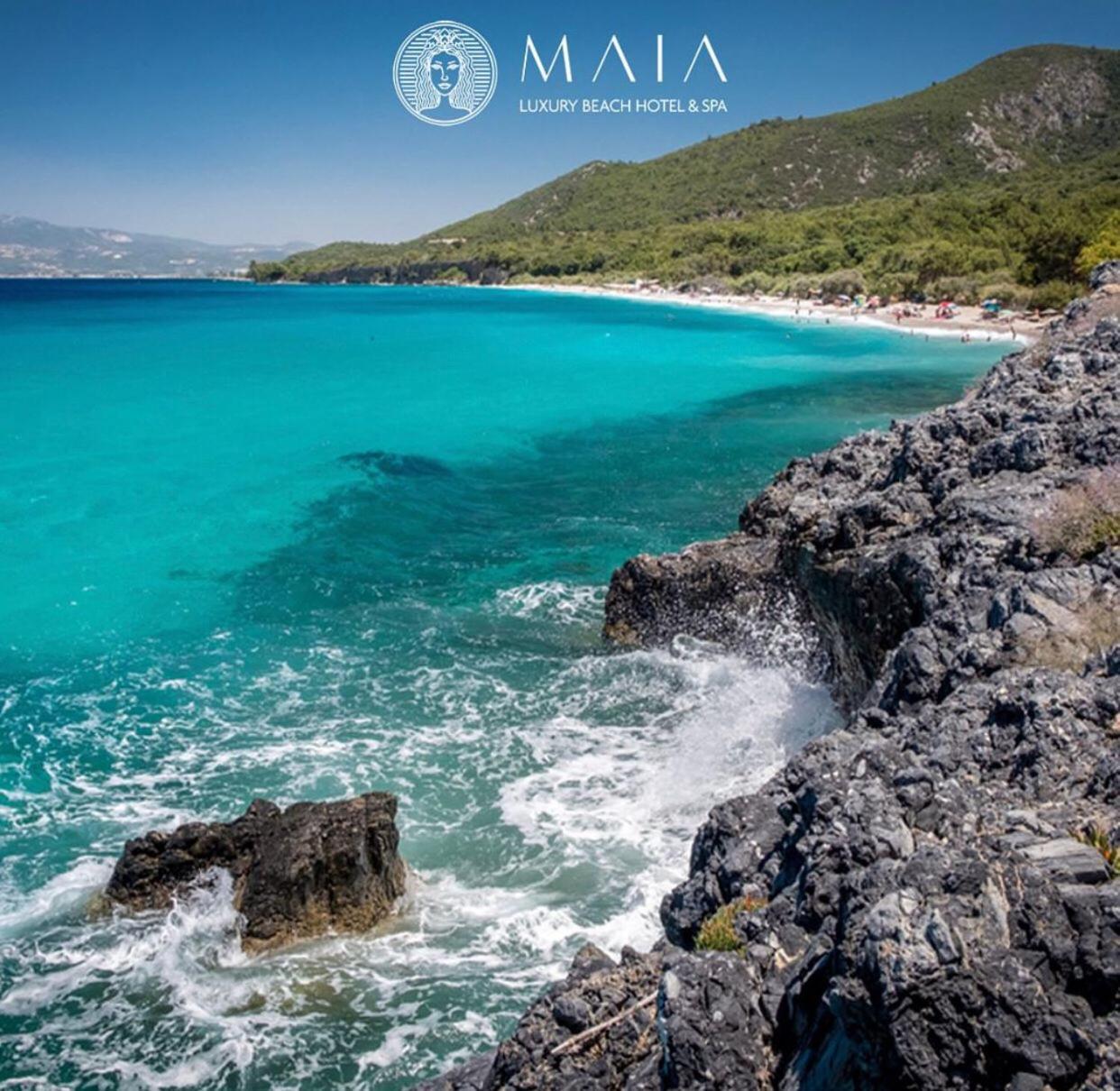 Maia Luxury Beach Hotel & Spa Guzelcamlı Exterior foto